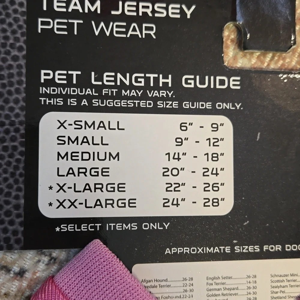NFL New England Patriots Pink Pet Jersey Size XS